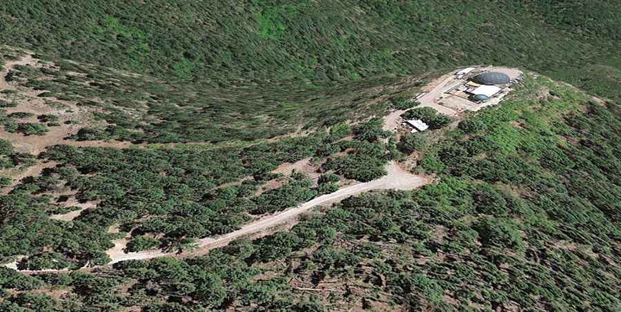 Where is Alamo Peak?