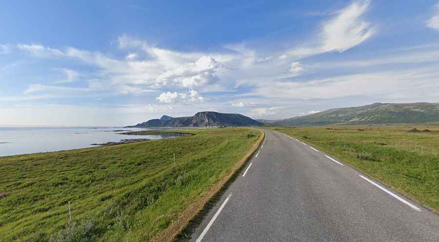 Where is Andøya National Tourist Route?