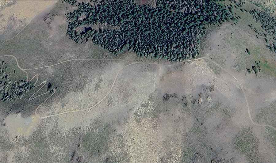 Where is Bald Knoll?