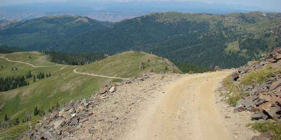 Where is Black Lake in Idaho?