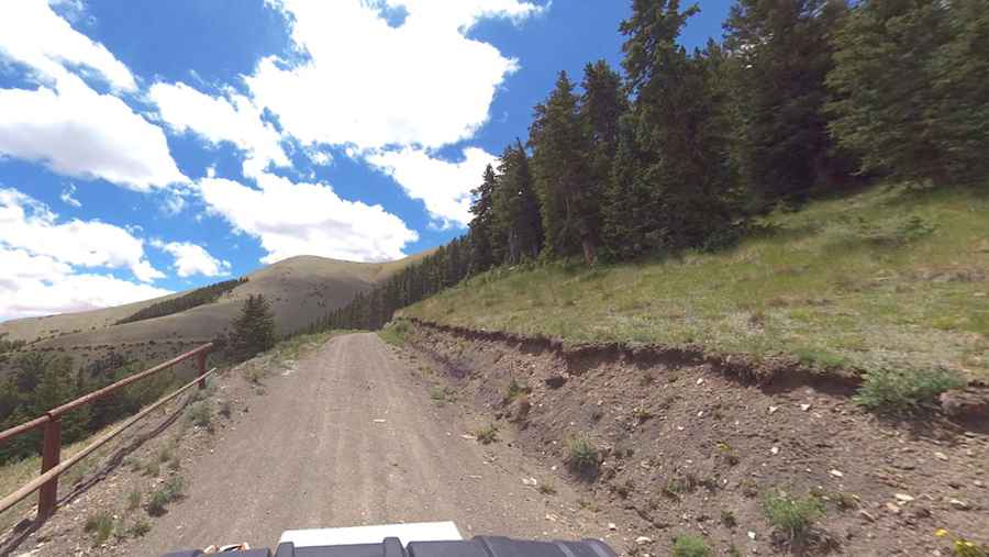 Where is Bull Creek Pass?