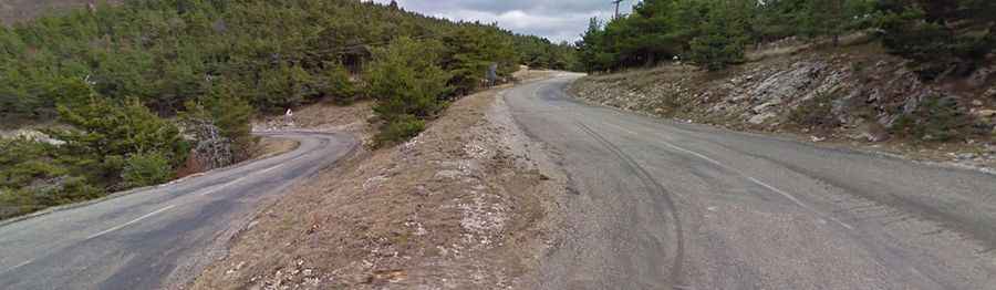 Where is Col du Négron?