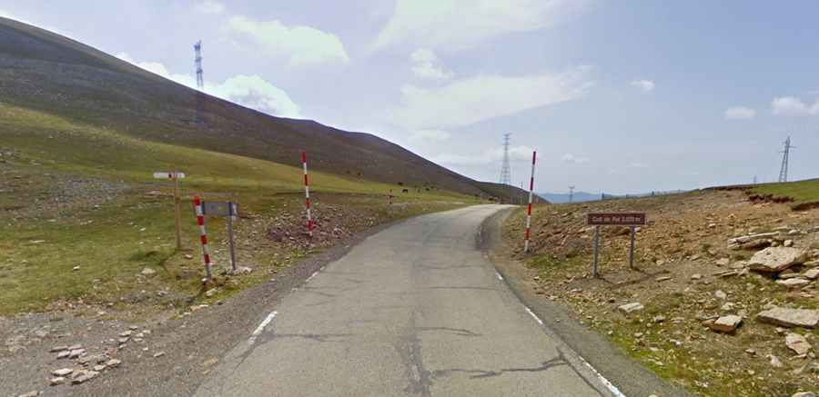 Where is Coll de Pal?