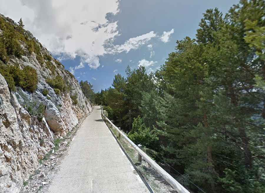 Where is Coll de Peguera?