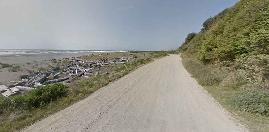 Where is Gold Bluffs Beach?