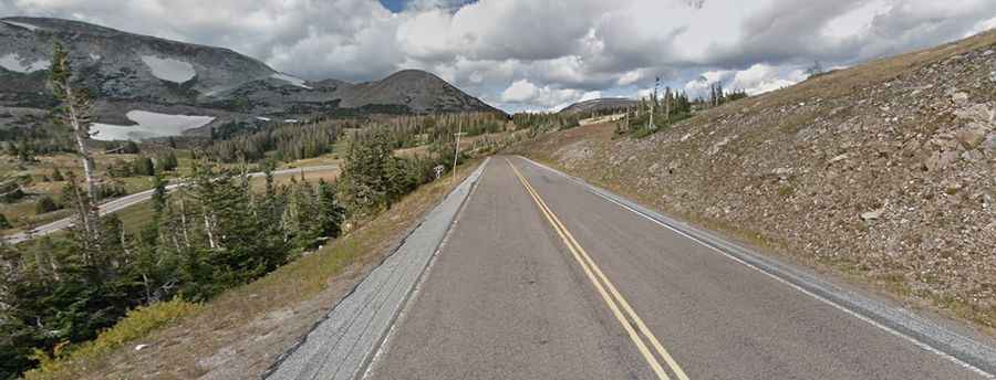 Where is Libby Flats Observation Area?