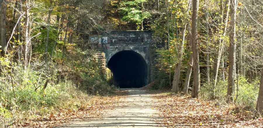 Where is Moonville Tunnel?