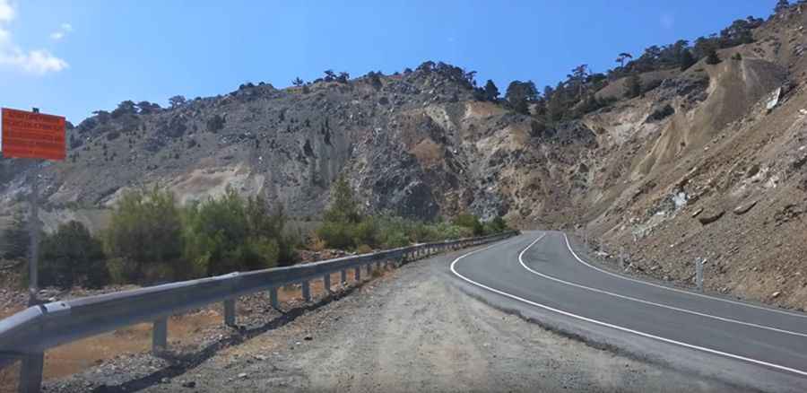 Where is Mount Olympus in Cyprus?