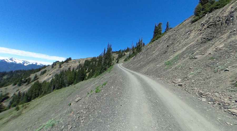 Where is Obstruction Point Road?