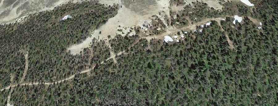 Where is Old Baldy Mountain?