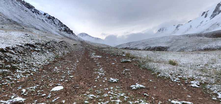 Where is Ozerny Pass?