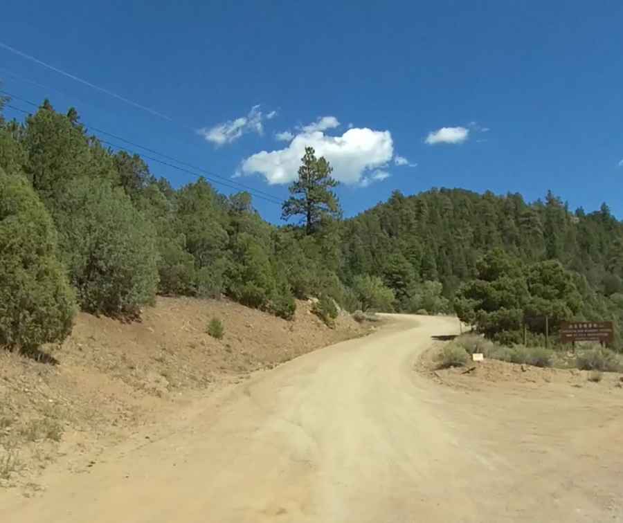 Where is Palo Encebado Peak?