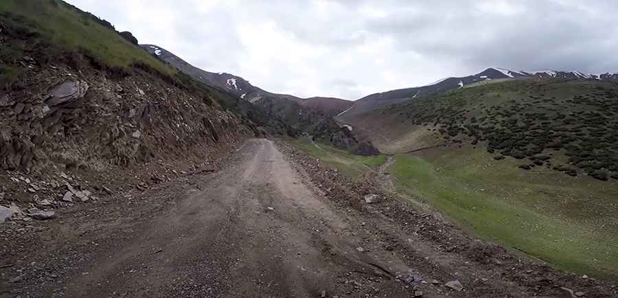 Where is Pereval Kara-Buura?