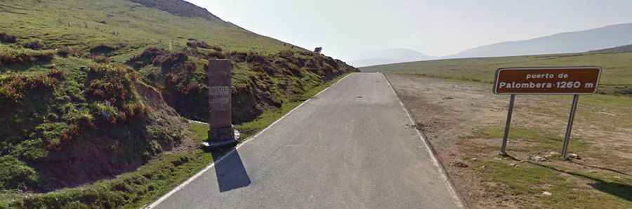 Where is Puerto de Palombera?