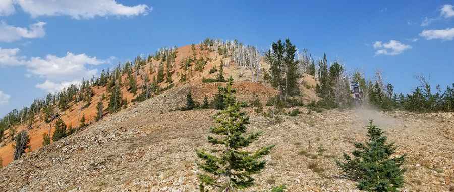 Where is Red Mountain in Idaho?
