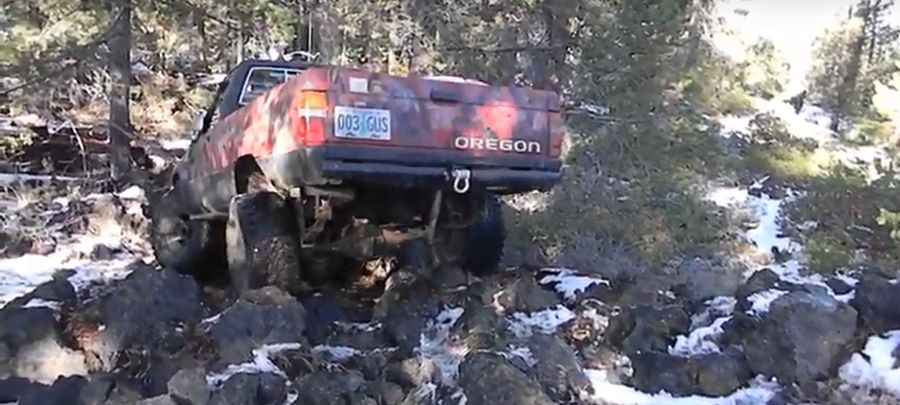 Where is Rim Butte OHV Jeep Trail?