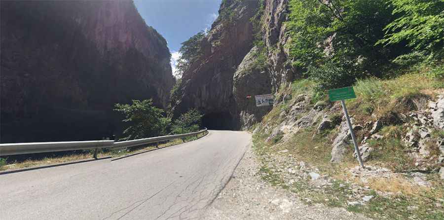 Where is Rugova Gorge?