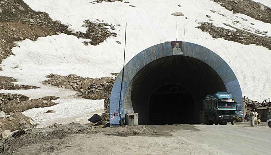 Where is Salang Tunnel?