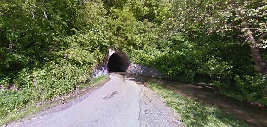 Where is Sensabaugh Tunnel?