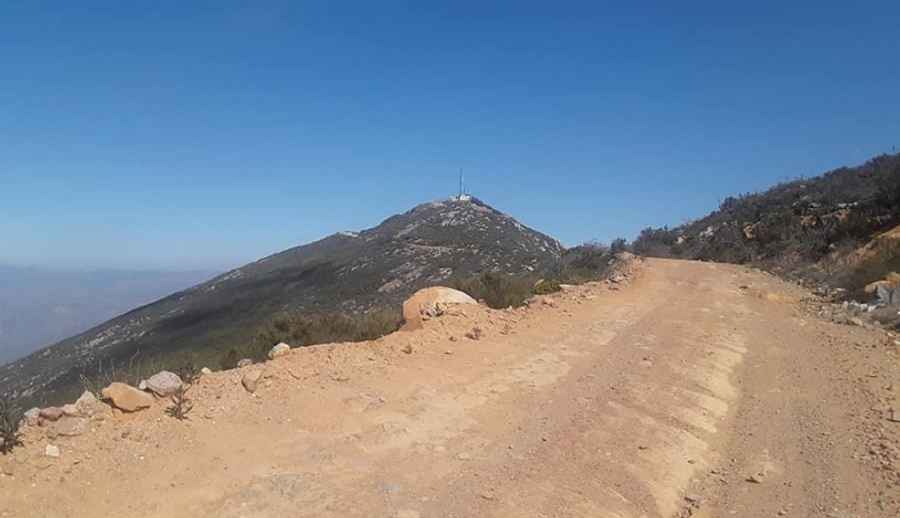 Where is Tecate Peak?