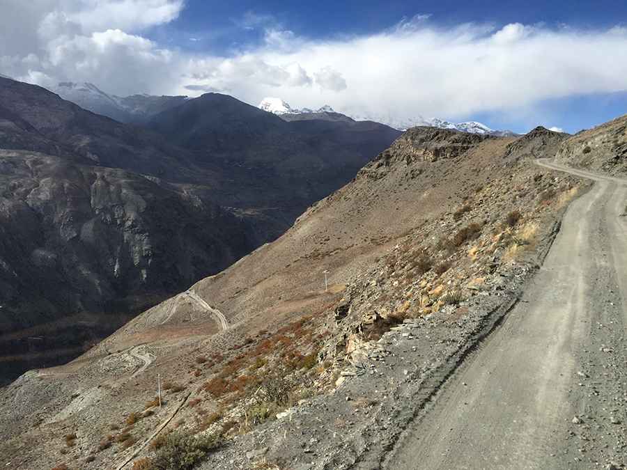 Where is the Chure Chu Valley Road located?