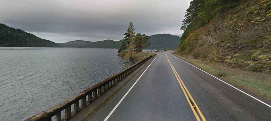 Where is the Lake Crescent Highway?