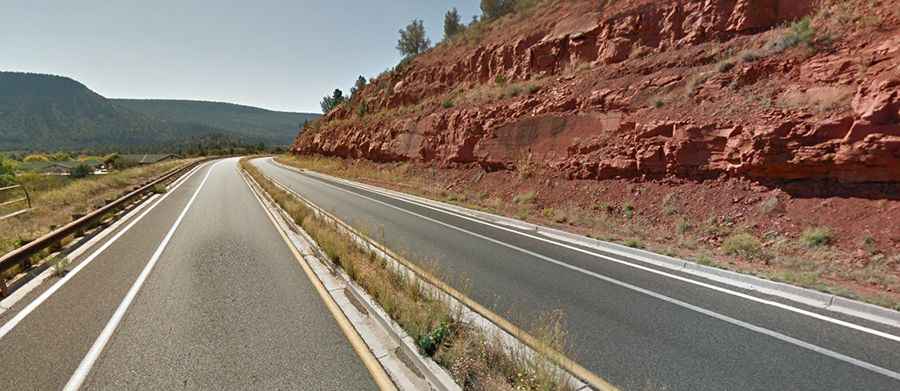 Where is the Red Rock Scenic Byway?