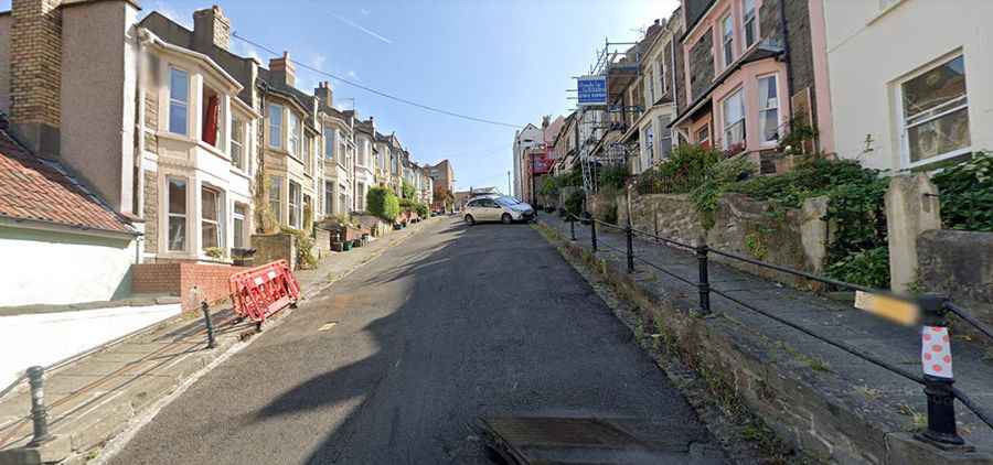 Where is the steepest street in England?