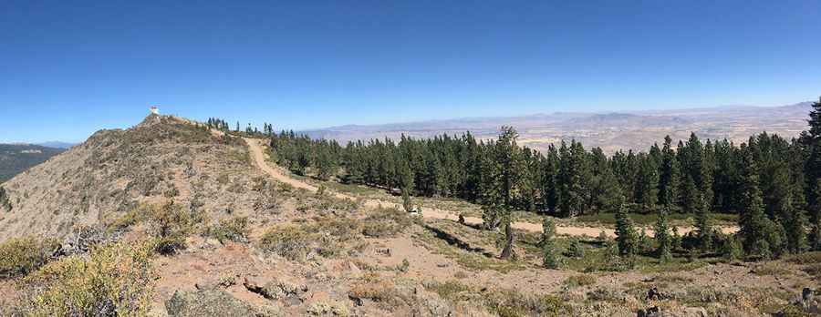 Where is Thompson Peak located?