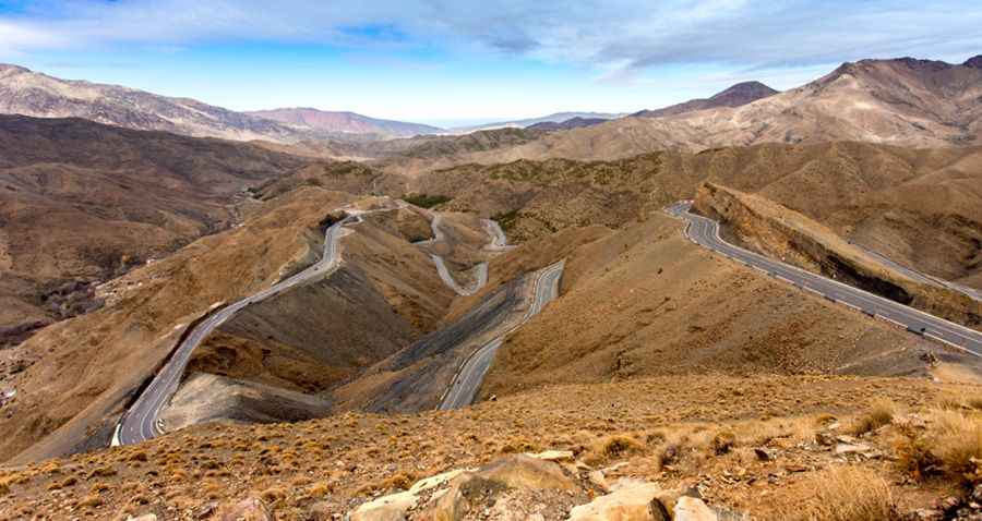 Where is Tizi n'Tichka?