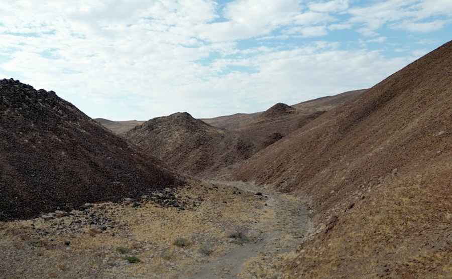 Why is Doros Crater famous?