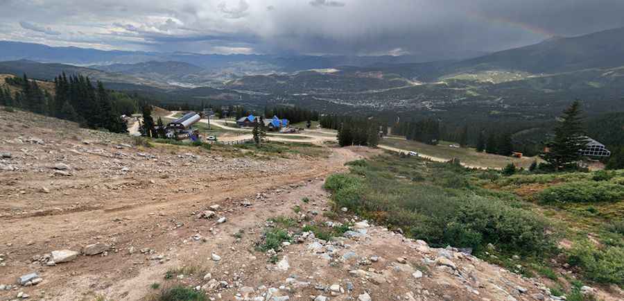 Why is the Imperial Express SuperChair in Colorado famous?