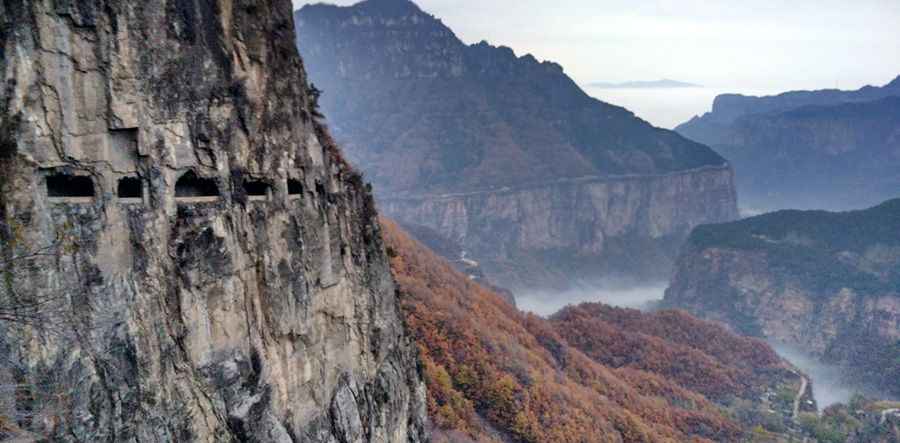 Why was the Kunshan Tunnel Road built?