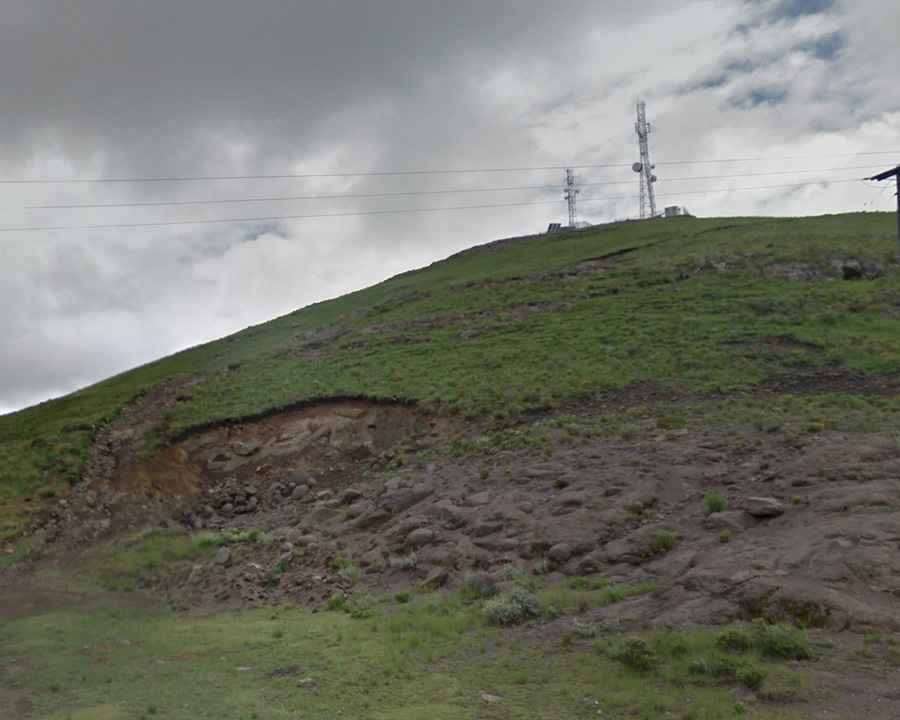 Why was the road to Mokhoro built?