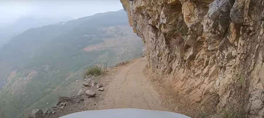 Xiagete Wall Road: A Nerve-Wracking Cliff Drive in Guizhou
